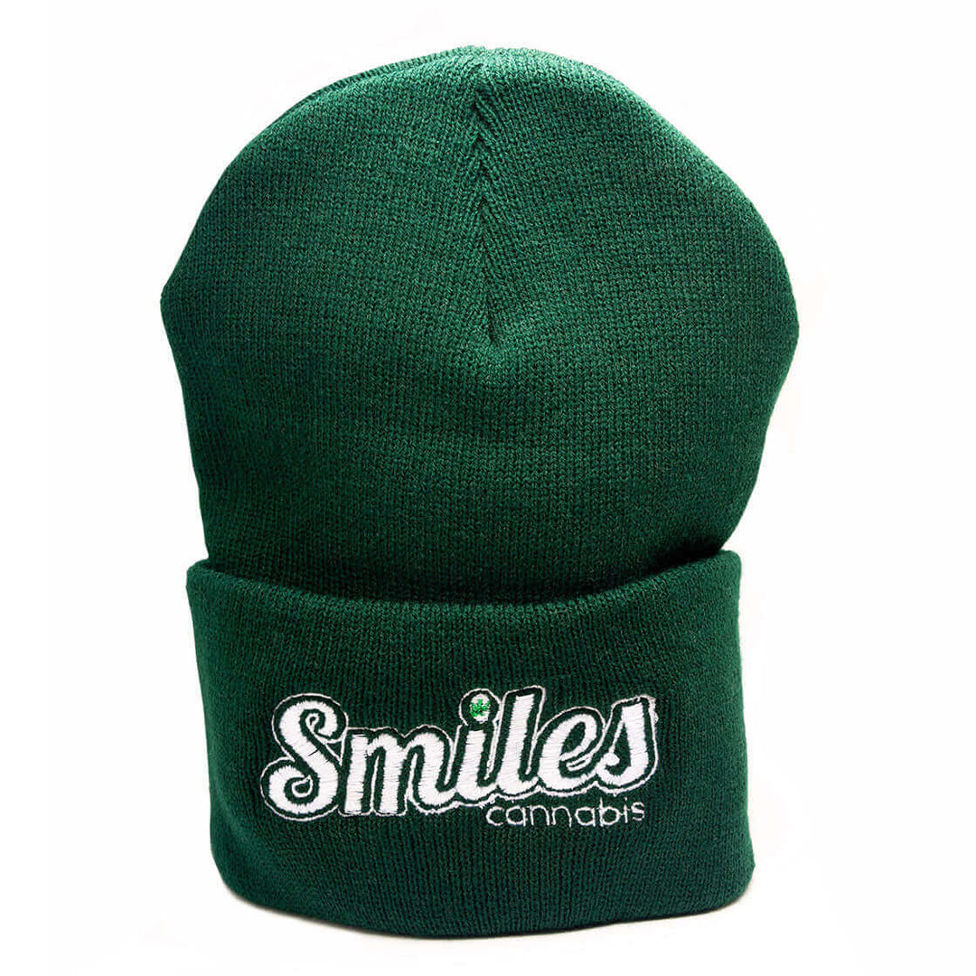 Logo Beanie in Green