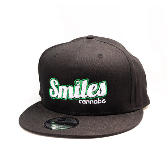 Logo Hat Black with White/Green Text