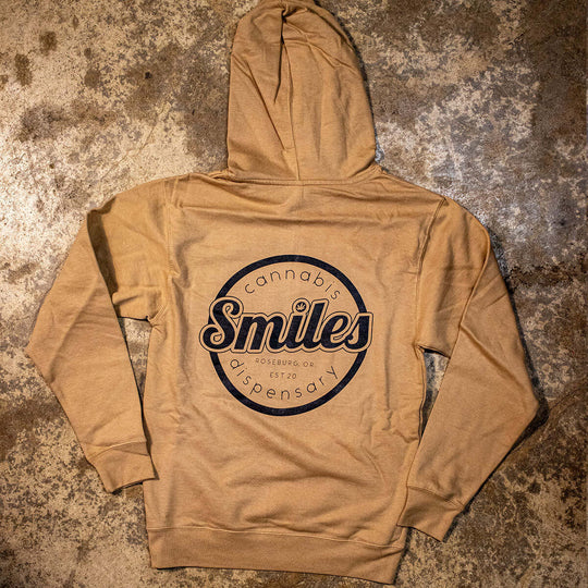 Logo Hoodie in Camel