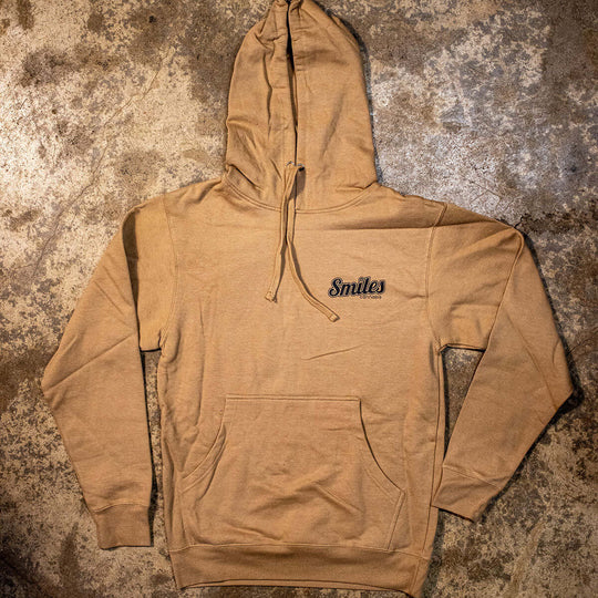 Logo Hoodie in Camel